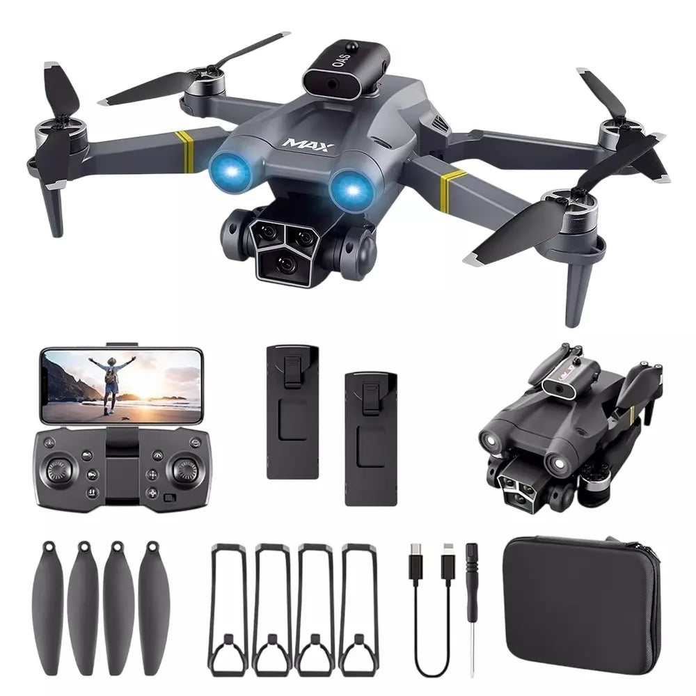 M3 Max Drone With 4k HD Dual Camera | Wi-Fi FPV | Upto 80m Control Range