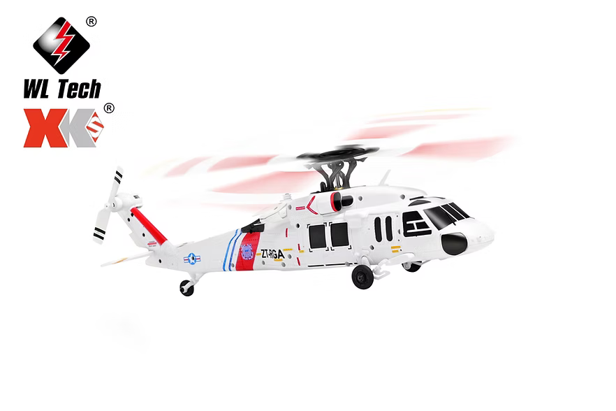 WLToys K270 Black Hawk Helicopter 4 Channel | Brushless Version | 6-Axis Gyro