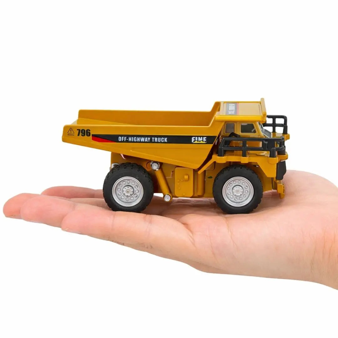TRASPED HG4-414 1:64 RC Dump Truck | App Control & LED Lights | Old Kid