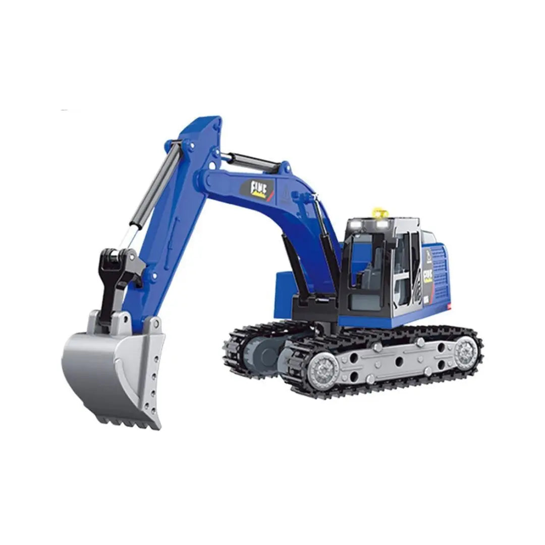 TRASPED HG4-413 1:64 Mini RC Excavator | App Control, Alloy Bucket & LED Lights