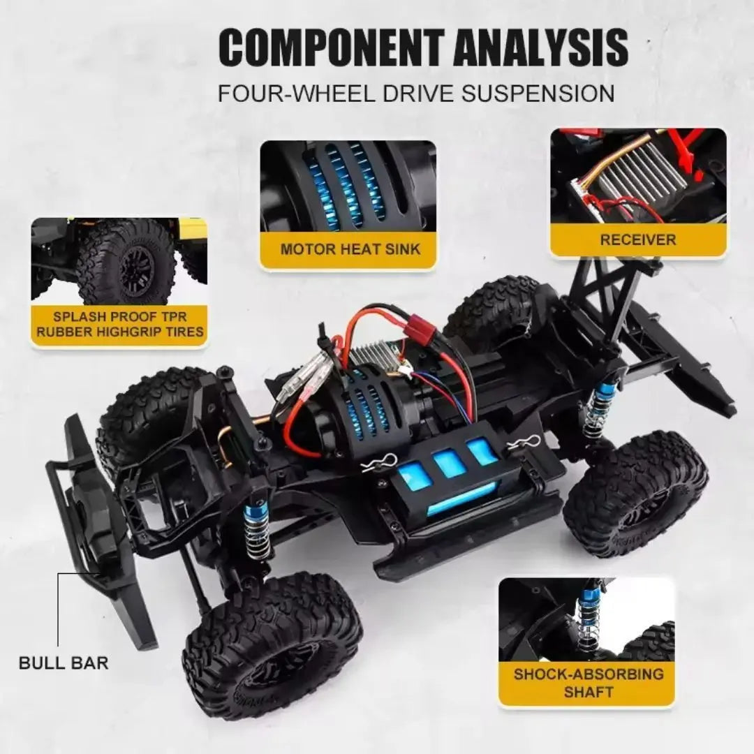 HB Toys ZP1005 1:10 4WD RC Rock Crawler | Old Kid