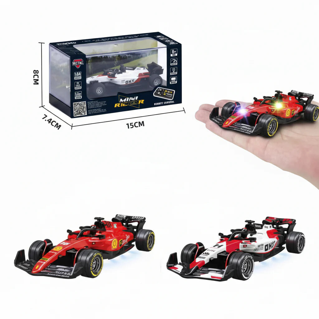 TRASPED HG4-292 F1 1:64 Mini RC Car | Remote Control Formula F1 Racing Car