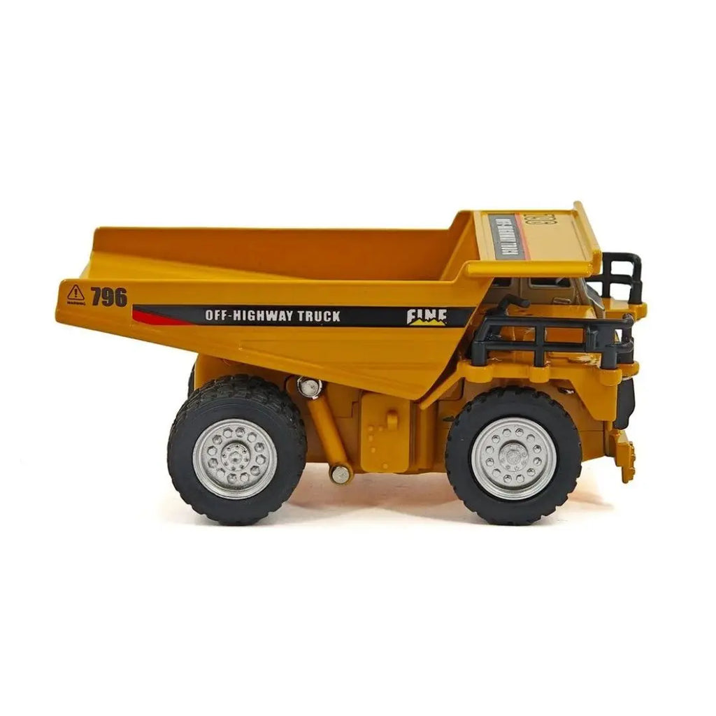 TRASPED HG4-414 1:64 RC Dump Truck | App Control & LED Lights | Old Kid