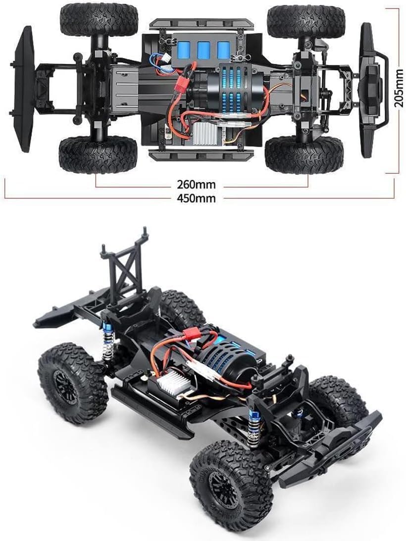HB Toys ZP1006 1:10 Land Rover Defender 4WD RC Rock Crawler | Old Kid (Copy)