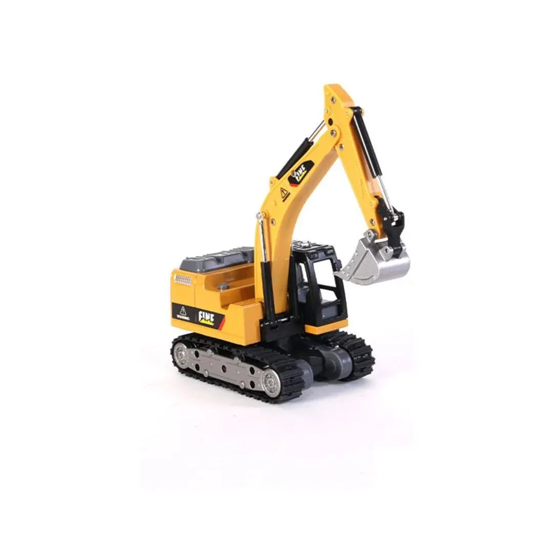 TRASPED HG4-413 1:64 Mini RC Excavator | App Control, Alloy Bucket & LED Lights