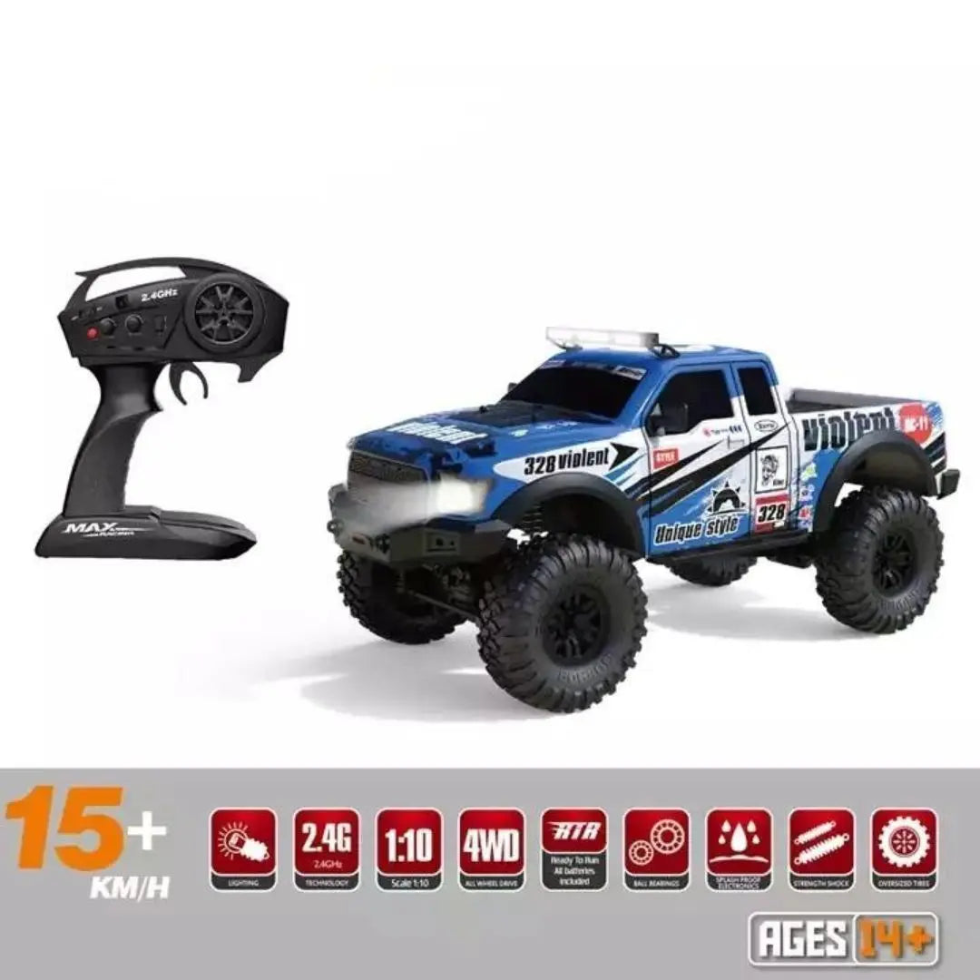 HB Toys ZP1010 1:10 4WD Off-Road Rock Crawling RC Truck