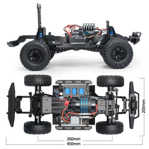 HB Toys ZP1006 1:10 Land Rover Defender 4WD RC Rock Crawler | Old Kid