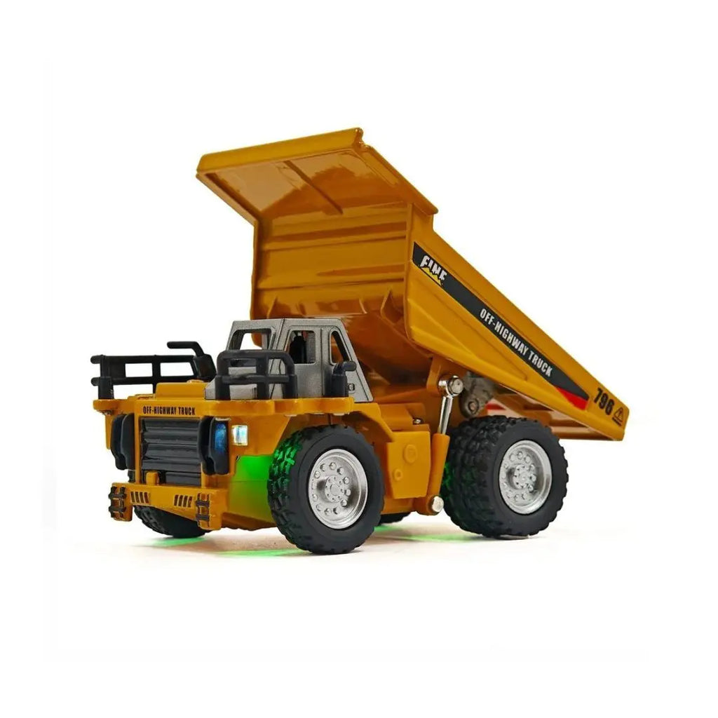TRASPED HG4-414 1:64 RC Dump Truck | App Control & LED Lights | Old Kid