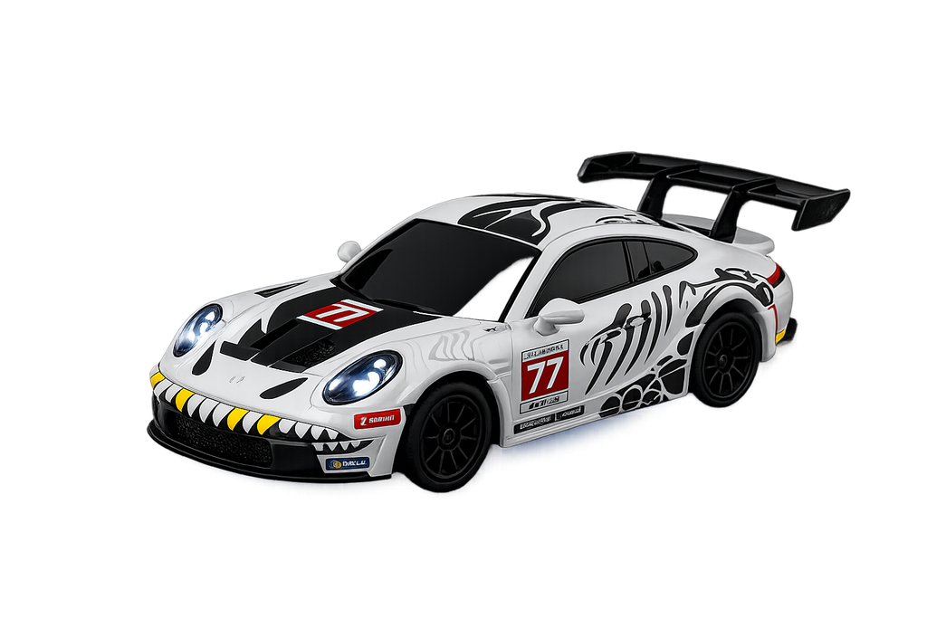 Hstar D43-01Q16 1:43 Skeleton Rexy Porsche 911 GT3 R #77 4WD with Gyro & LED Lights | India