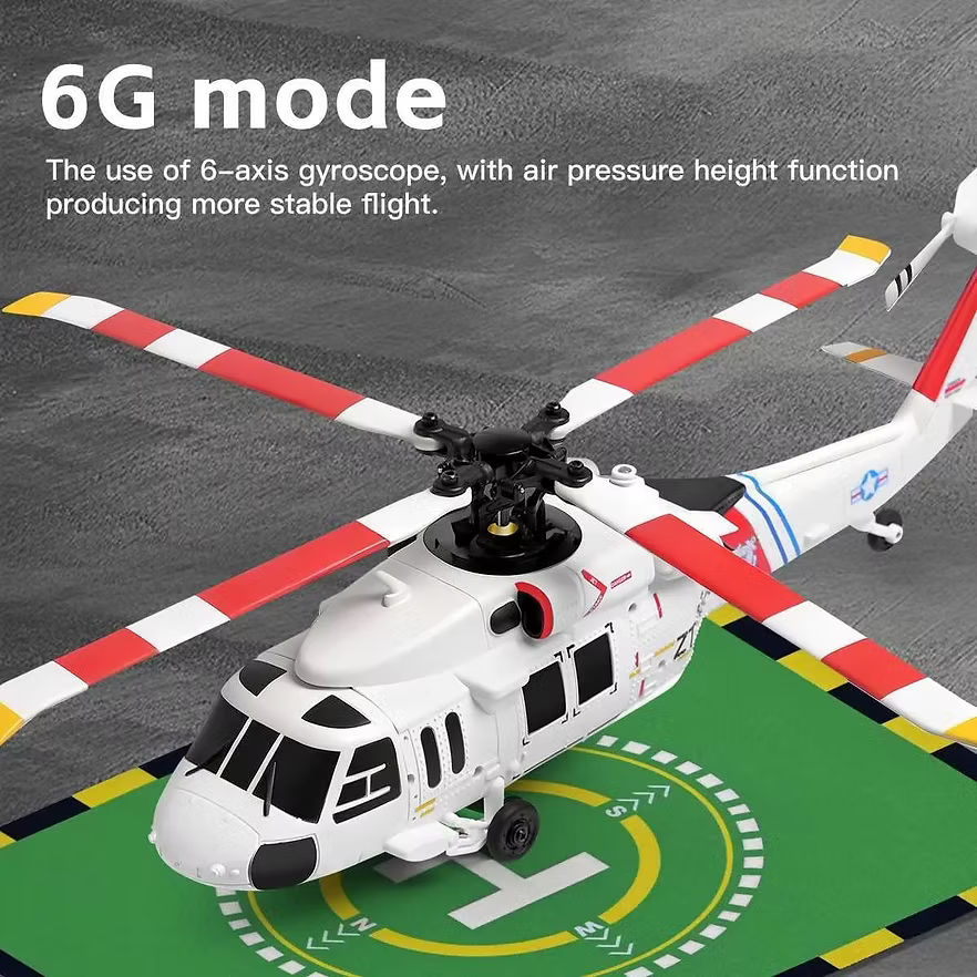 WLToys K270 Black Hawk Helicopter 4 Channel | Brushless Version | 6-Axis Gyro