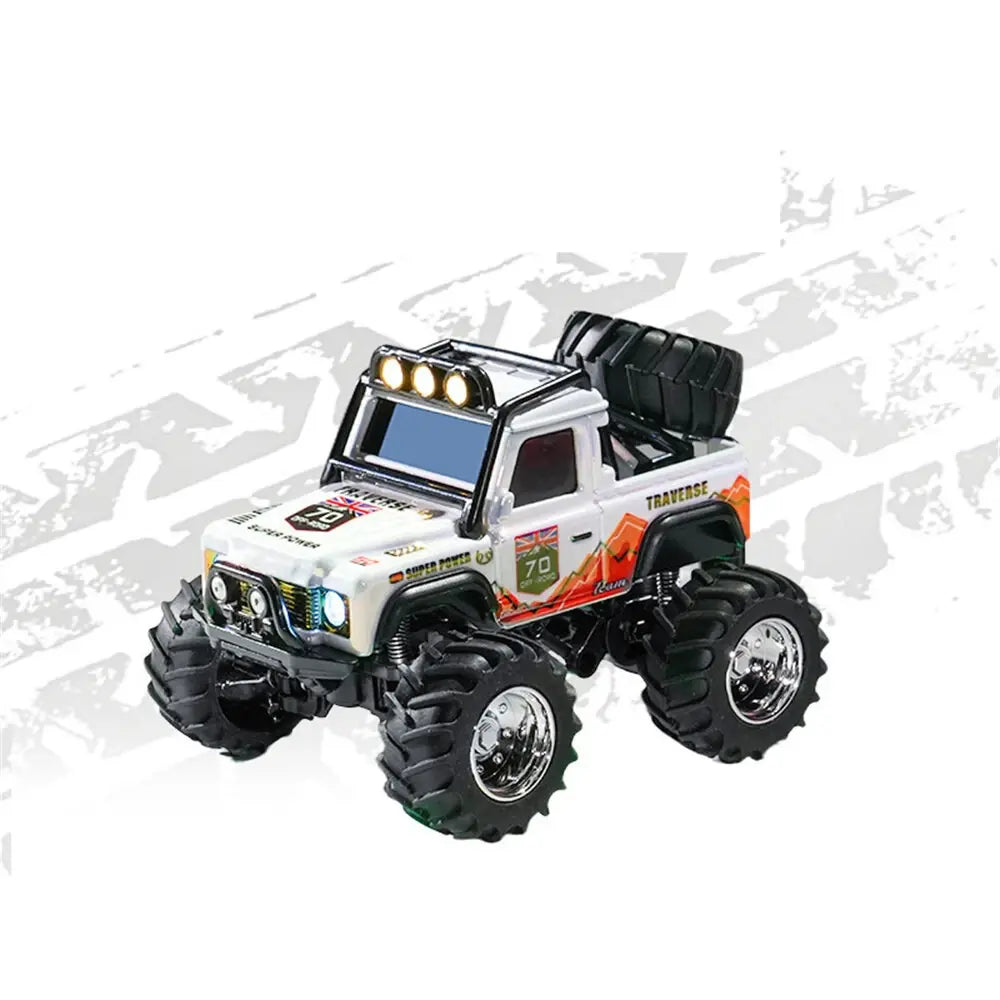 Trasped HG4-477 Monster Truck MINI RC Off Road | Metal body | LED |  2.4GHz App Control