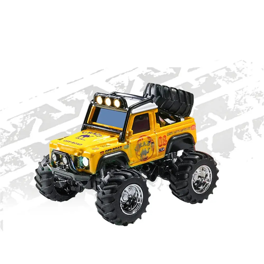 Trasped HG4-477 Monster Truck MINI RC Off Road | Metal body | LED |  2.4GHz App Control
