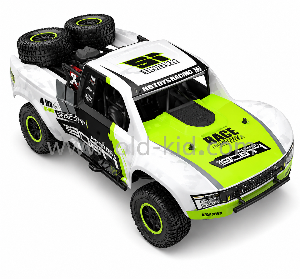 HB Toys RD1202-1 Green 1:12 Off Road 4WD RC Rally Truck RTR 40km/h