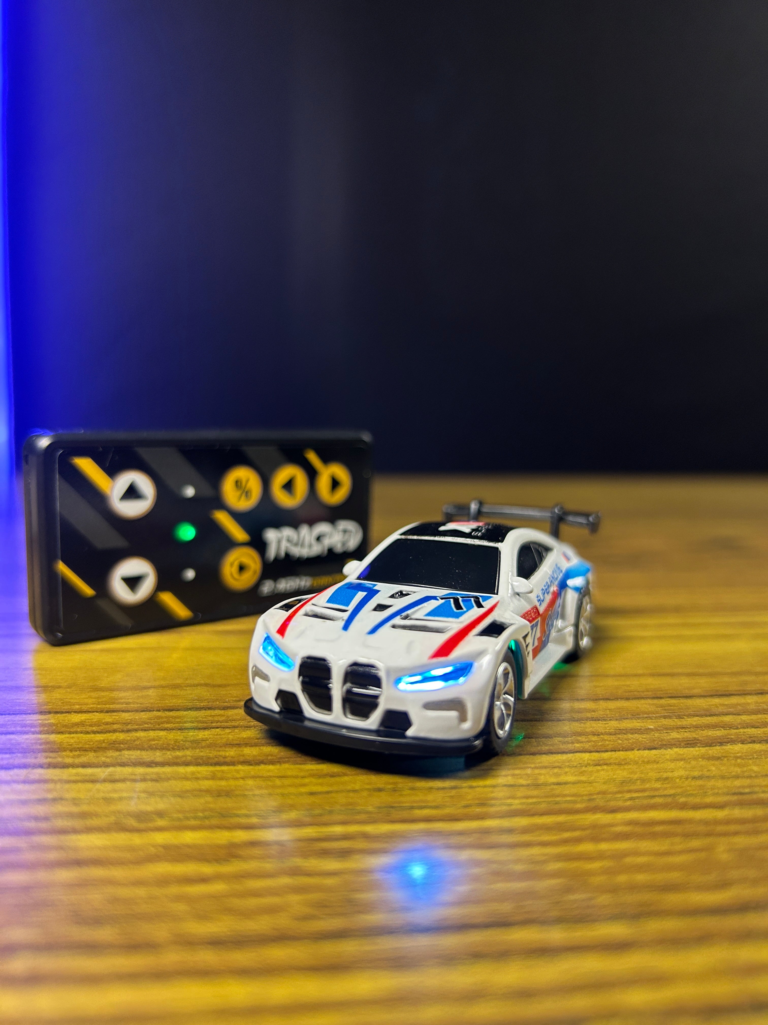 Trasped HG4-218 BMW 1:64 Mini RC Car | Metal Body | 2.4GHz + App Control