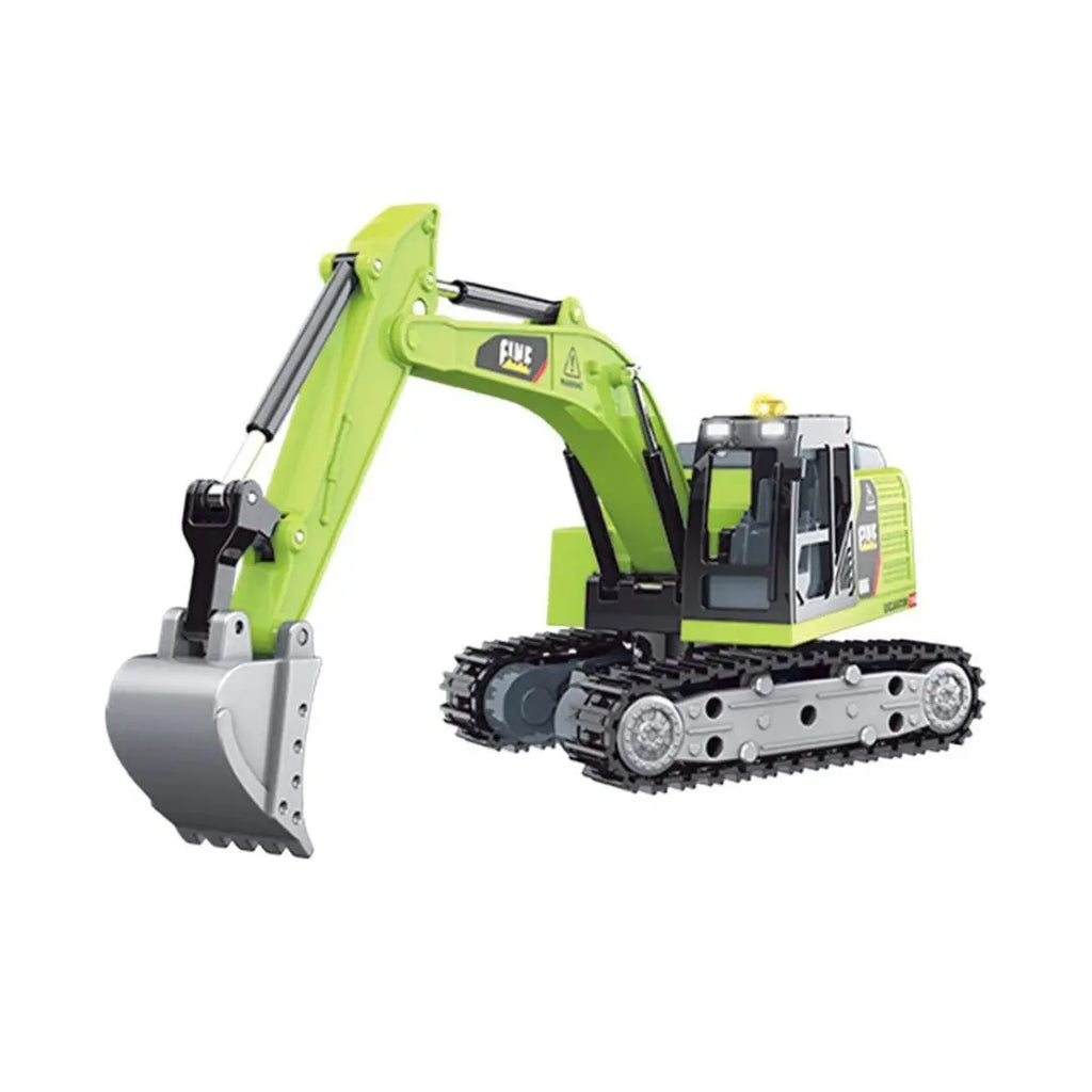 TRASPED HG4-413 1:64 Mini RC Excavator | App Control, Alloy Bucket & LED Lights