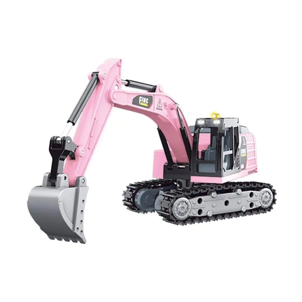 TRASPED HG4-413 1:64 Mini RC Excavator | App Control, Alloy Bucket & LED Lights