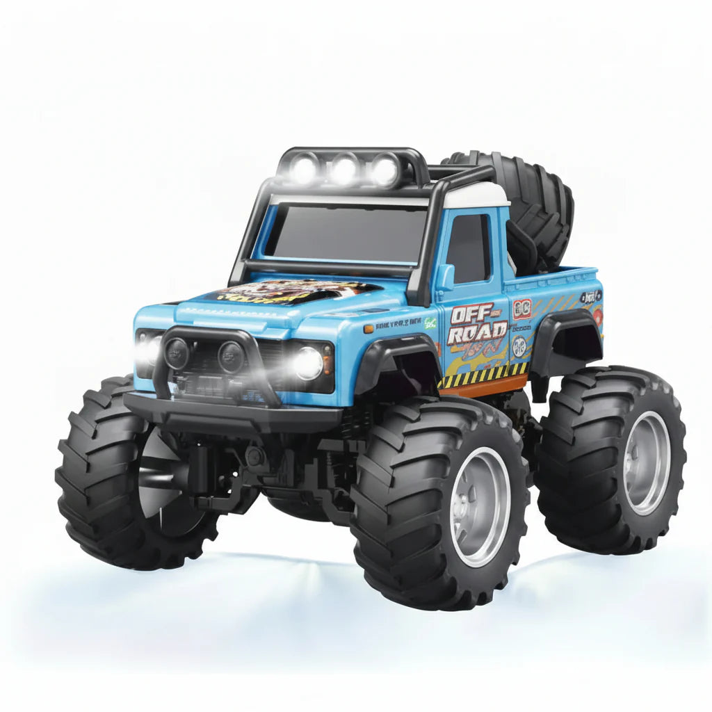 Trasped HG4-477 Monster Truck MINI RC Off Road | Metal body | LED |  2.4GHz App Control